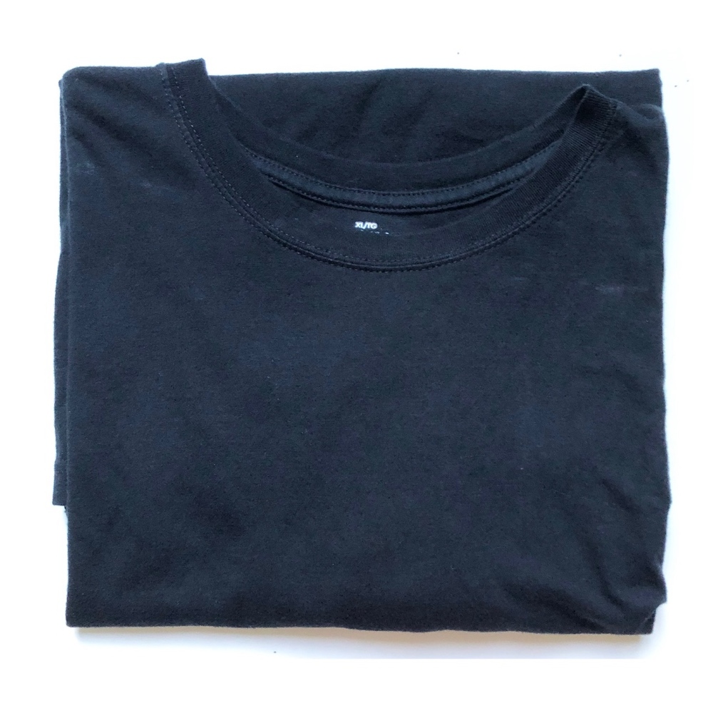 Calvin Klein T Shirt Black Solid